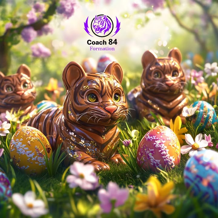 🐯🐣✨ Joyeuses Pâques...