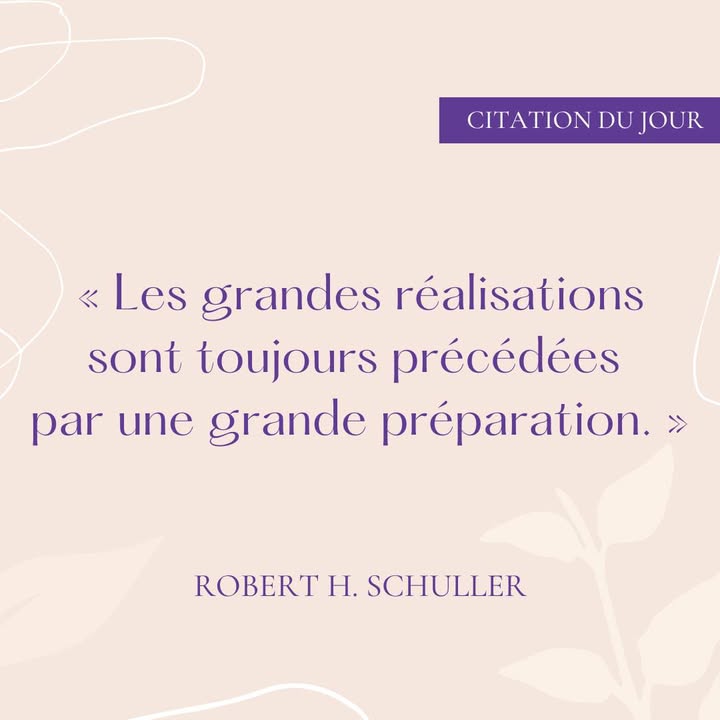 🐯✨ « Les grandes réalisations...