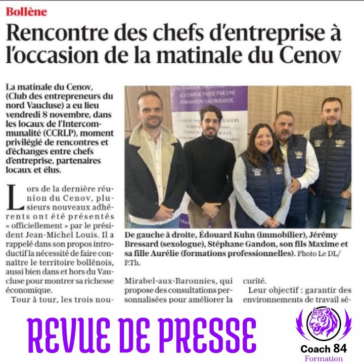🐯📰 Revue de Presse...