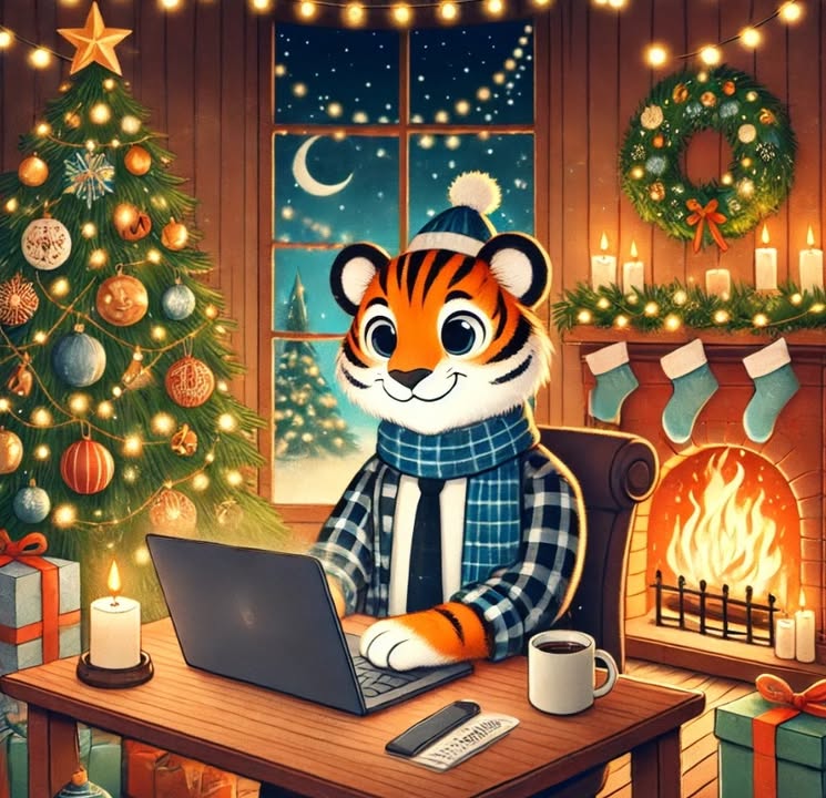 🐯✨🎄 Bienvenue Décembre...