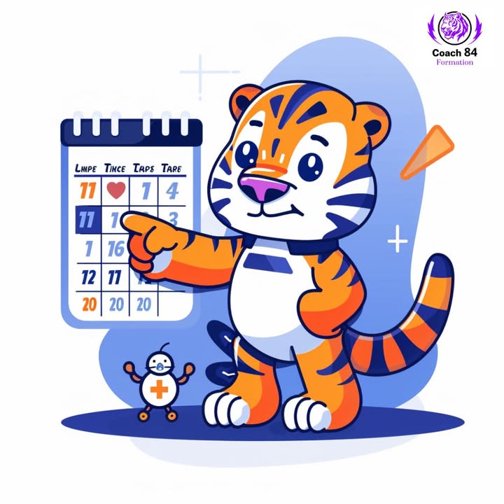 🐯🔥 RAPPEL AGENDA !