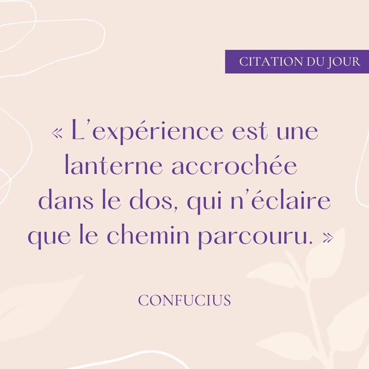 🐯✨ « L’expérience est...