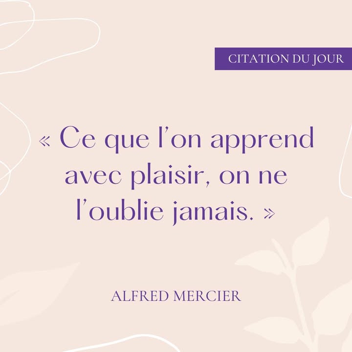 🐯✨ « Ce que l’on apprend...