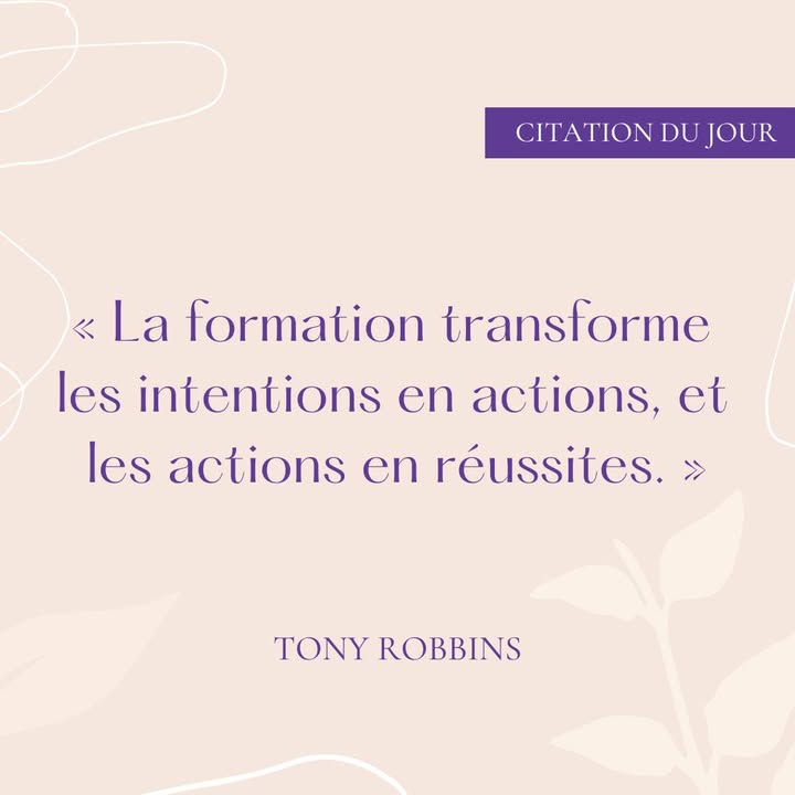 🐯✨ « La formation transforme...