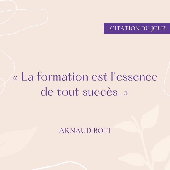 🐯✨ « La formation est...